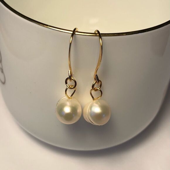 Handmade Pearl Earrings - Picture 10 of 14